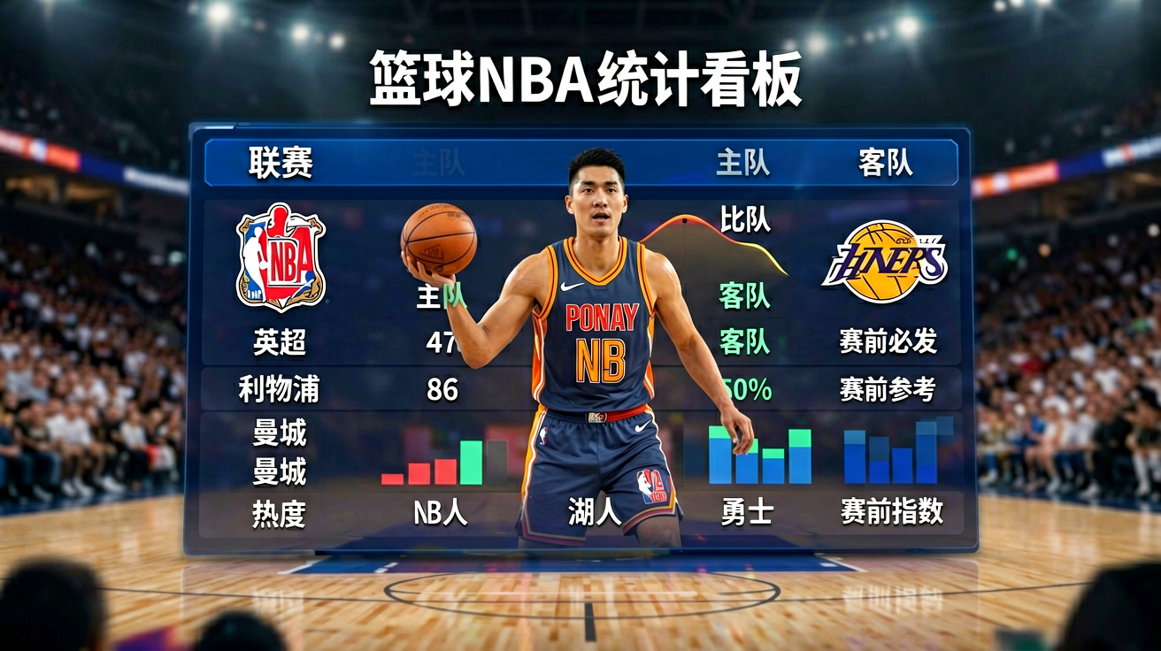 篮球NBA得分王数据统计看板
